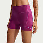 Nike Swift Women's High-Waisted 4" Tight Running Shorts with Pockets