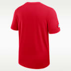 Playera Nike Dri-FIT de la NFL para hombre Houston Texans Sideline Coach