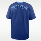Brooklyn Dodgers Cooperstown Ringer Men's Nike MLB T-Shirt