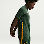 Springboks Men's Nike Rugby Training Top Sleeve Top