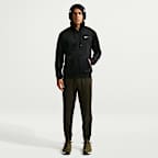 Sudadera con gorro de tejido Fleece Dri-FIT con protección contra los rayos UV de cierre completo para hombre Nike Flex