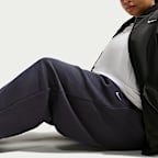 Nike Studio Fleece Medium Weight Women's Oversized High-Rise Cuffed Pants (Plus Size)