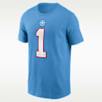 Cameron Ward Tennessee Titans Men's Nike NFL T-Shirt