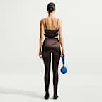 Brassière caraco à encolure dégagée NikeSKIMS Satin Shine pour femme