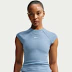 Nike Sportswear Chill Knit Women's Tight Short-Sleeve Ribbed Top