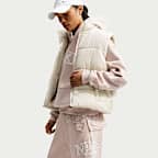 Nike Studio Fleece Medium Weight Women's Oversized Cuffed Logo Trousers