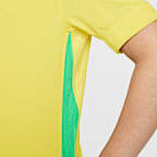 Brazil 2025 Stadium Home (Women's Team) Big Kids' Nike Dri-FIT Soccer Replica Jersey