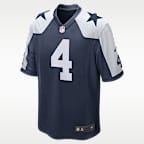 Jersey de fútbol americano NFL Dallas Cowboys (Dak Prescott) para hombre