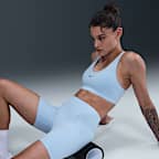 Nike Universa Women's High-Waisted 5" Biker Shorts with No Front Seam