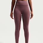Nike Universa Women's High-Waisted Full-Length Leggings with No Front Seam