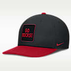 Ohio State Sideline Campus Local Pro Men's Nike Dri-FIT College Adjustable Hat