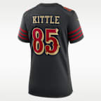 Jersey Nike de la NFL Game para mujer George Kittle San Francisco 49ers Rivalries Collection