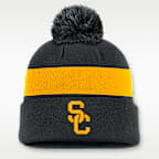 Gorro con dobladillo universitario Nike para hombre USC Peak