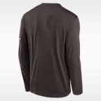 Cleveland Browns Legend Icon Men's Nike Dri-FIT NFL Long-Sleeve T-Shirt