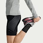 Damskie spodenki do biegania z wysokim stanem 18 cm Nike Swift