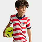 USMNT 2026/27 Match Home Big Kids' Nike Aero-FIT Soccer Authentic Jersey