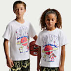 Playera de básquetbol para niños Nike