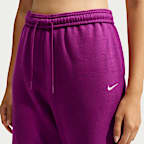 Nike Studio Fleece Medium Weight Women's High-Rise Oversized Cuffed Trousers