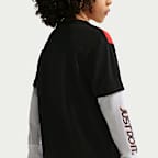 Nike Sportswear Little Kids' Victory Lap Twofer T-Shirt