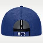 Gorra Nike Dri-FIT de la MLB ajustable para hombre New York Mets Club