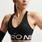 Brassière de sport rembourrée à maintien normal Nike Pro Sculpt pour femme