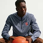 Syracuse Orange Nike NCAA Men's Basketball Coaches' Pullover Hoodie