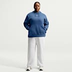 Sudadera con gorro sin cierre oversized de tejido Fleece para mujer Nike Sportswear Phoenix (talla grande)
