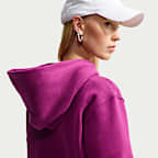 Sudadera con gorro sin cierre para mujer Nike Studio Fleece Medium Weight