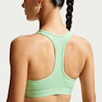 สปอร์ตบราผู้หญิงเสริมฟองน้ำ Nike Swoosh Medium Support
