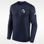 Playera de manga larga Nike Dri-FIT de la NFL para hombre New York Giants Alt Legend Small Logo