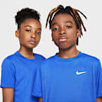 Playera Dri-FIT para niños talla grande Nike Legend