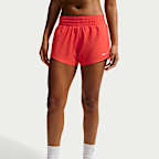 Nike One Dri-FIT-Shorts mit mittelhohem Bund und Futter für Damen (ca. 7,5 cm)