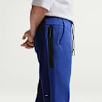 Nike Tech Renk Bloklu Açık Paçalı Fleece Erkek Eşofman Altı