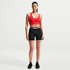 나이키 프로 스컬프트 여성 미디엄 서포트 패드 스포츠 브라