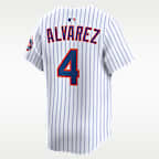 Francisco Alvarez New York Mets Men's Nike Dri-FIT ADV MLB Limited Jersey