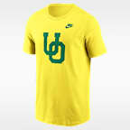 Playera universitaria Nike para hombre Oregon Ducks Legacy Alternate Logo