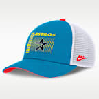 Houston Astros Neon 90s Rise Men's Nike Dri-FIT MLB Trucker Adjustable Hat