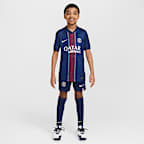 Paris Saint-Germain 2025/26 Stadium Home Older Kids' Nike Dri-FIT Football Replica Shirt