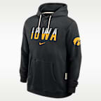 Iowa Sideline Standard Issue Men's Nike Dri-FIT College Pullover Hoodie