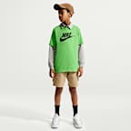 Playera para niños talla grande Nike Sportswear