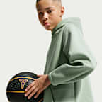 Sudadera con gorro sin cierre de básquetbol Dri-FIT para niños talla grande Kobe