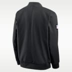 Detroit Lions Sideline Men's Nike NFL Full-Zip Bomber Jacket