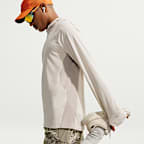Playera de trail running Dri-FIT con gorro con protección contra los rayos UV para hombre Nike ACG "Solar Chase"