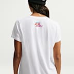 Kortærmet WSL Nike-T-shirt i bomuld til kvinder Kortærmet Nike-T-shirt i bomuld til kvinder