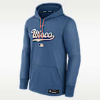 Milwaukee Brewers Authentic Collection City Connect Men's Nike Therma MLB Pullover Hoodie
