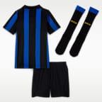 Inter Mailand 2026 Heimstadion dreiteiliges Nike Replika Fußballtrikot-Set (jüngere Kinder)