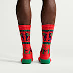 Nike Everyday Plus Cushioned Winter Wonderland Crew Socks (2 Pairs)
