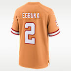 Emeka Egbuka Tampa Bay Buccaneers Men's Nike NFL Game Jersey