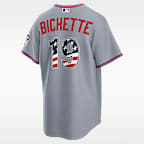 Bo Bichette New York Mets USA 250 Men's Nike MLB Stadium Jersey