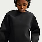 Haut oversize à manches longues Nike Article Fleece pour femme